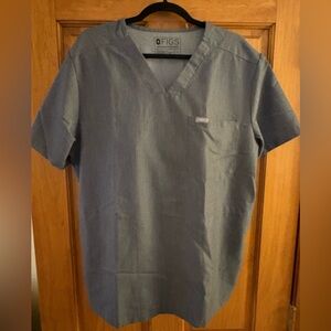 FIGS Technical Collection Scrub Top Graphite